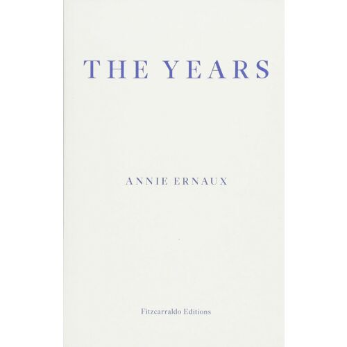 Annie Ernaux: Az évek, Fitzcarraldo Editions könyvborító