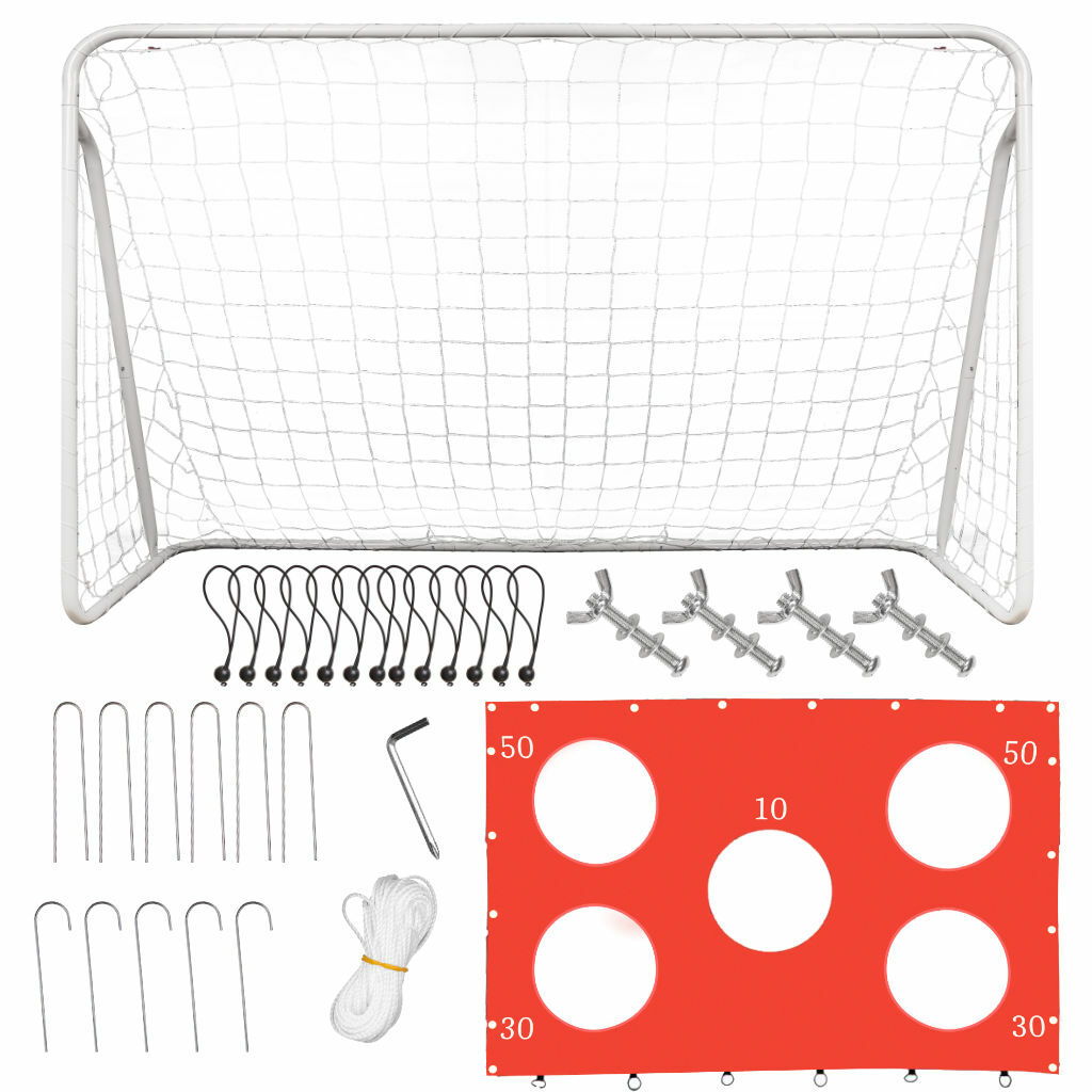E-shop Detská futbalová tréningová bránka 2v1 + podložka pre presnosť 21...
