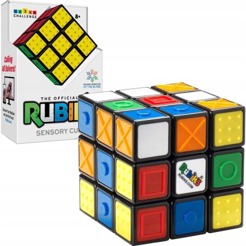 Rubik: Szenzoros kocka látássérülteknek - 3x3 136057590