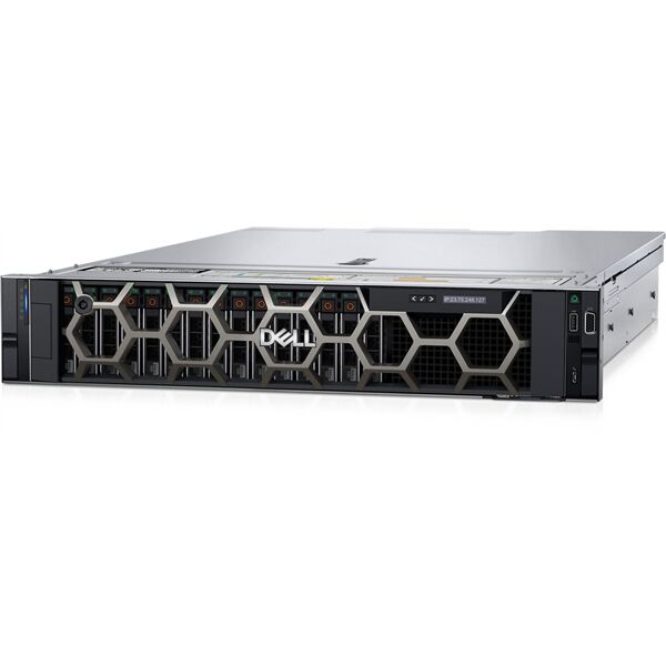 Dell isg szerver - pe r550 rack (8x3.5"), 1x8c s4309y 2.8ghz...