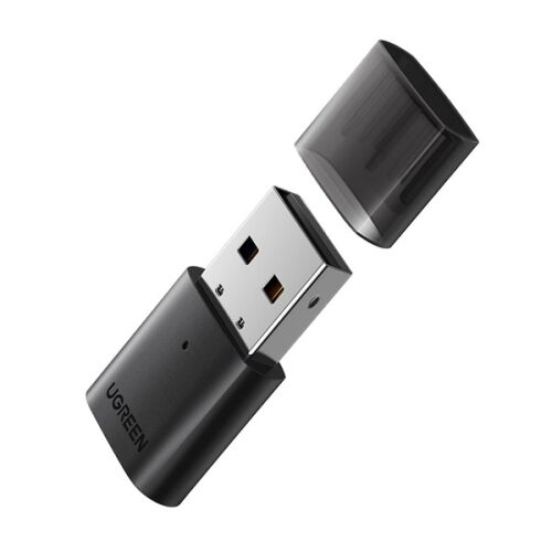 UGREEN CM390 bluetooth adapter USB, v5.0, FEKETE