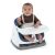 Baby sitting in Ingenuity Baby Base 2-in-1 Booster Seat with tray