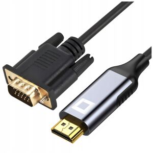 Co2 Kábel Vga - Hdmi Átalakító Adapter Full Hd 1080P 60Hz 2M 136145484 - Kábel