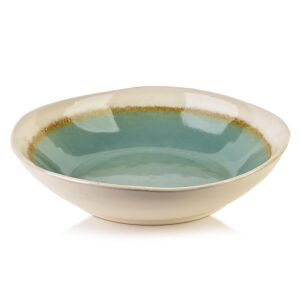 BASIC NATURE Turkizkék kerámia tál 20cm 510ml