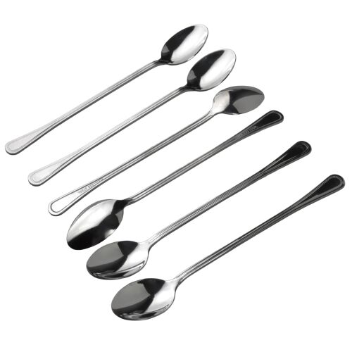 CHAMOMILE 6 darabos rozsdamentes acél hosszú kanalak készlet 20 cm 136145823