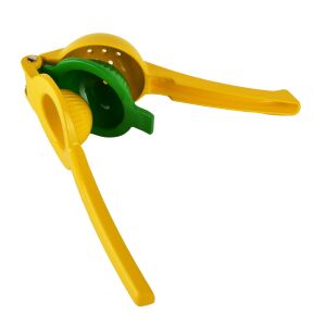 BASIC KITCHEN Citromprés, sárga színben, rozsdamentes acél 23cm