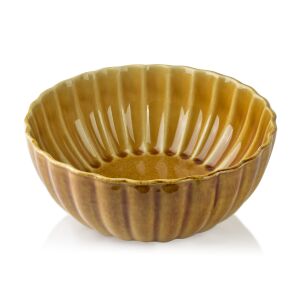 EVIE HONEY 650ml Porcelán Tálka Mézszínben 136145942 - Mondex