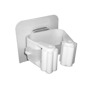 JKH Szerszámnyél rögzítő öntapadó - fehér 2db/csom 136156295 - JKH