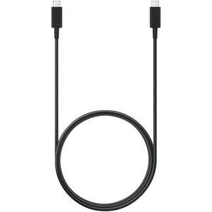Cablu Samsung EP-DX510JBEGEU USB-C la USB-C, 1.8m, negru - Samsung Cabluri USB