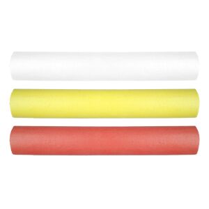 Topex Jelölőkréta, színes (fehér, sárga, piros) 13x85mm, 3db-os