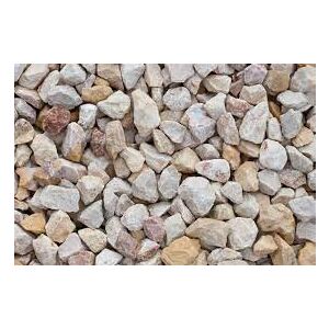 SCHERF mészkőzúzalék tört szemcsés, mosott 22-32mm PE zsák - Dalmácia-bézs 25kg 136156831 - Dekorációs kő