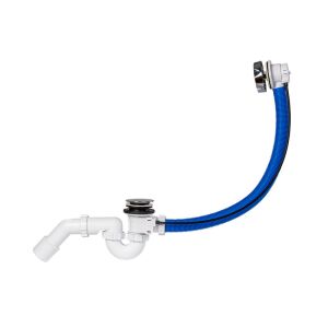 STYRON Automata kádszifon, 53cm hosszú bowdennel - krómozott 136157332 - Fürdőkád kiegészítő