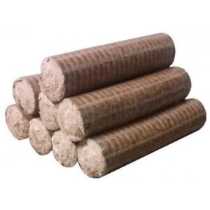 Fabrikett tölgy vastag henger 9,5 cm átmérő, 28 cm hosszú, 15 kg 136157540 - Tüzelőanyag