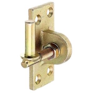 Pántcsap, felcsavarozható, állítható 13mm sárga horgany (ET)