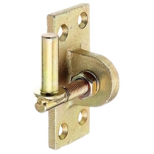 Pántcsap, felcsavarozható, állítható 13mm sárga horgany (ET)