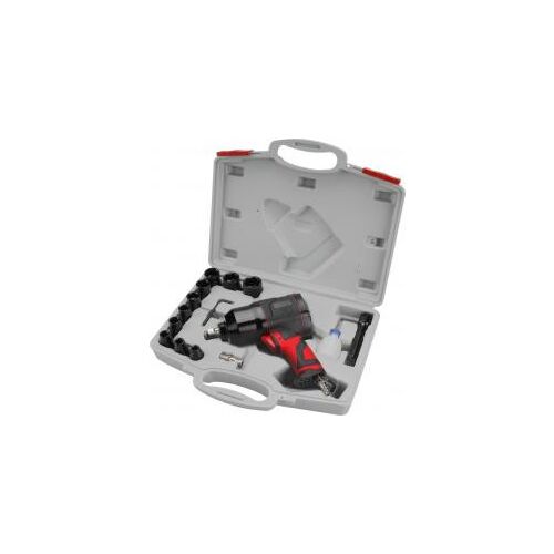 EXTOL Premium Légkulcs készlet, 15 db, 1/2", dugófejek, tömlőcsatlakozó 136157557