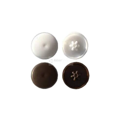 Finesa Csavartakaró sapka tokrögzítő csavarhoz (FEHÉR) 500 db/csomag 136157585