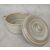 Koopman Keramik-Ramekin mit Deckel, offene Ansicht, beige Farbe, kleiner Backtopf