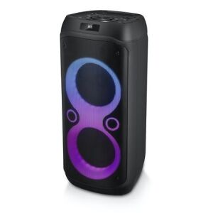 MUSE M-1937DJ 600W Bluetooth hangszóró mikrofonnal és LED fényekkel - MUSE