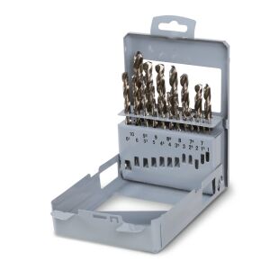 415/SP19 rövid csigafúró szerszám készlet műanyag tartóban 136169883 - Fúrószár