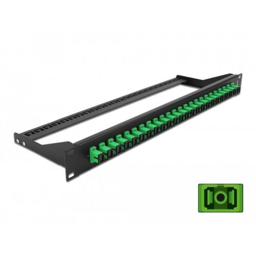 Delock 24 portos SC Simplex száloptikai patch panel - Patch panel