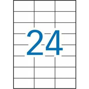 Etichete autoadezive Apli 70 x 37 mm 100 Frunze Alb 136179084 - Etichete