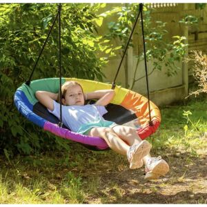 Színes fészekhinta gyerekeknek - 110 cm átmérővel