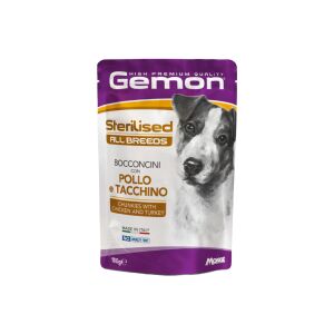 Gemon Chunkies Sterilised Alutasakos Kutyaeledel (Csirke és Pulyka) - 100 g 136179432 - Állattartás