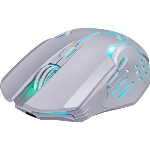 Vezeték nélküli egér Defender KATANA GM-511 optikai 3200dpi fehér RGB AKKU 7 gombos Gaming kattintásmentes silent 136185567