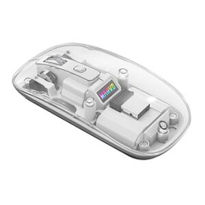 Vezeték nélküli egér, Marvo PRISM B10 Fehér, fehér, optikai, 1600DPI