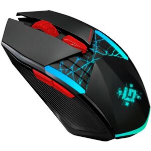 Vezeték nélküli egér Defender HORRODINE GM-237 optikai 3200dpi fekete RGB AKKU 6 gombos Gaming 136187992 - Defender