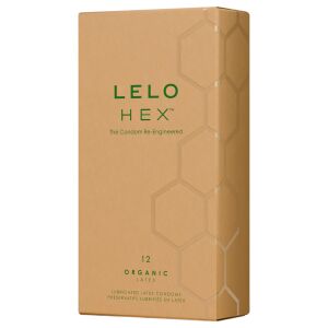 LELO HEX Organic - Luxus Óvszer L-Argininnel - 12 db 136199356 - Lelo