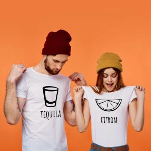 Legjobb párosítás | grafikás páros pamutpóló 136200464 - Ajándék póló