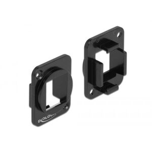 Delock Keystone rögzítő 1 porton a D típushoz anyaga: fém (86745) 136219711 - Keystone modul kiegészítő