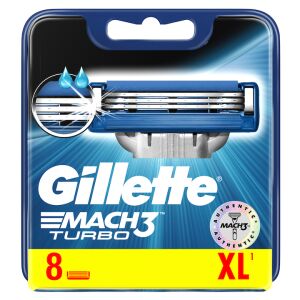 Gillette Mach3 Turbo Borotvabetét Utántöltő Csomag - Borotvapenge