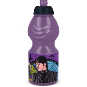 Спортна бутилка за вода Wednesday Nevermore Academy 400 ml - Носител на храна и напитки