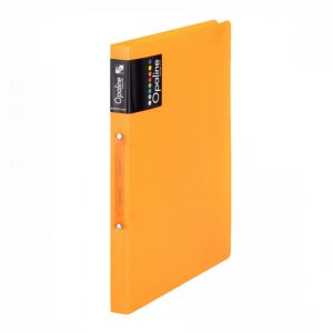 Gyűrűskönyv A4, 2 gyűrűs 2cm gerinc PP, Karton P+P Opaline narancs 136316593 - Gyűrűs mappa