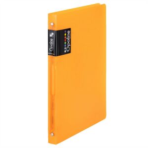 Gyűrűskönyv A4, 4 gyűrűs 2cm gerinc PP, Karton P+P Opaline narancs 136318304 - Iratrendezés