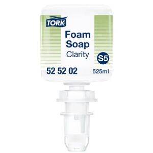 Habszappan, 0,525 l, S5 rendszer, TORK "Mini Clarity", átlátszó 136318339 - Tork