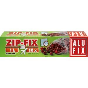 Cipzáras zacskó, 1 l, ALUFIX "Zipp Fix" 136319212 - Alufix
