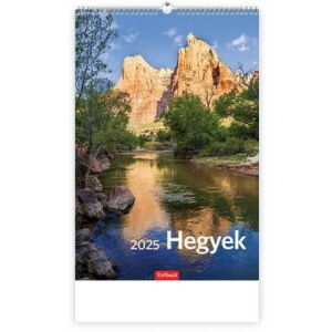 Naptár, fali, TOPTIMER "Hegyek" 136319298 - TOPTIMER