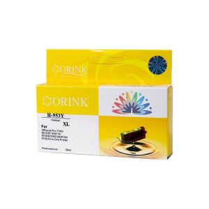 Utángyártott Hp 953XL/F6U18AE tintapatron yellow ORINK 136319371 - Orink