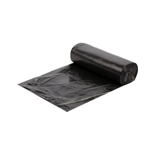 Szemeteszsák 80 liter 60 x 80 cm 15 mikron 20 db/tekercs fekete 136319879