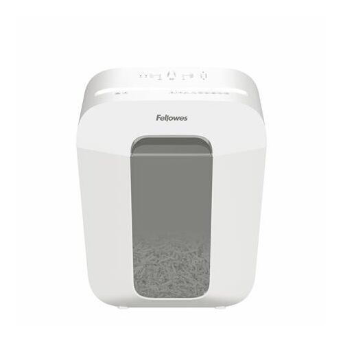 Iratmegsemmisítő, konfetti, 9 lap, FELLOWES "Powershred® LX50" fehér