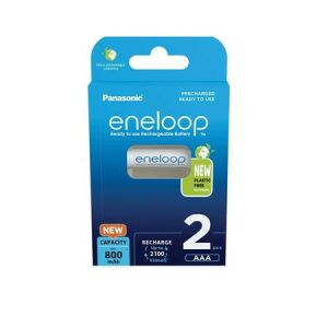 Tölthető elem, AAA mikro, 2x800 mAh Ni-MH, PANASONIC "Eneloop" 136320944 - Panasonic