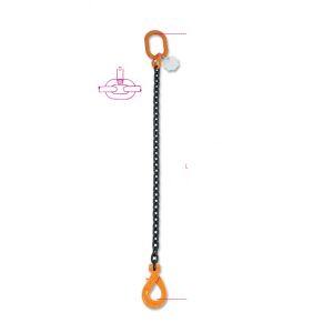 8091SL Emelőlánc, 1 karos, önzáró horog 8. biztonsági fok 136326545 - Szerszám tartozék