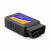 Szögletes nézet a Techstar OBD2 WiFi diagnosztikai eszközről