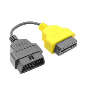 Cablu Adaptor Galben Fiat OBD2 pentru Diagnosticare Vehicul - Accesorii pentru instrumente de diagnosticare a vehiculelor