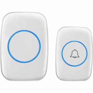 Sonerie Electrica Wireless Techstar®, Alimentare Direct la Priza 220V, Multiple Tonuri, Maxim 110db, 300m, Alb 136353992 - Sonerii