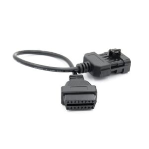 Cablu adaptor Auto Techstar Opel Vauxhall 10 Pin la OBD2 16 Pin - Accesorii pentru instrumente de diagnosticare a vehiculelor